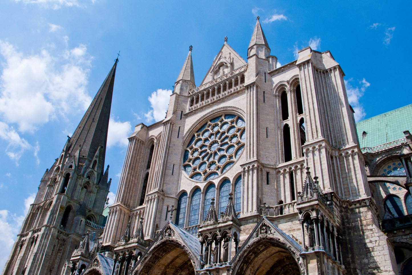 Chartres Cathedral Facade Notre Dame excursion trip from Paris