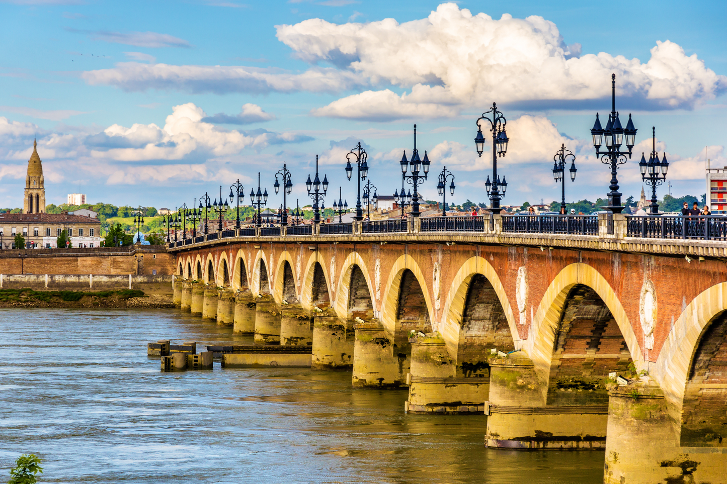Bordeaux Pont de Pierre Stone's Bridge Excursions Day-Trip From Paris Garonne River